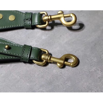 Dior Green Oblique Shoulder Strap